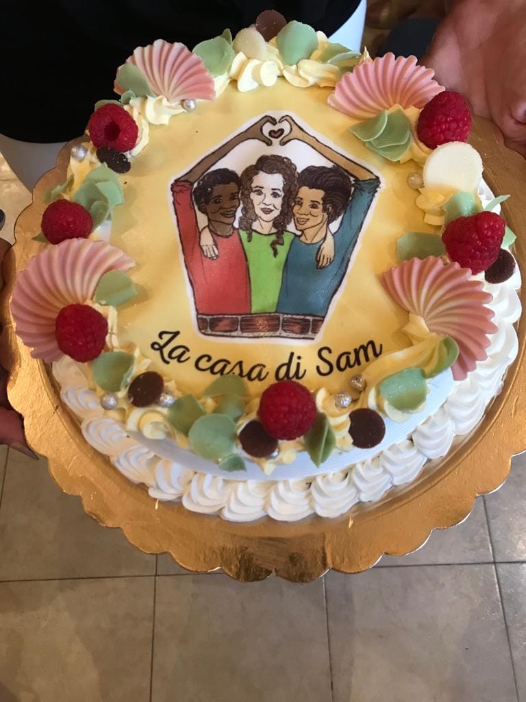 Torta la casa di Sam